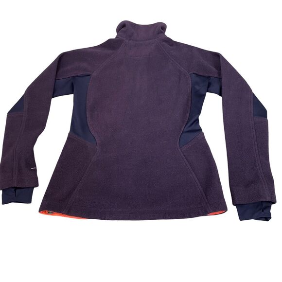 Columbia Jacket Womens Small Purple Fleece Thermal Lined Omni-Heat Full Zipper - Picture 11 of 12